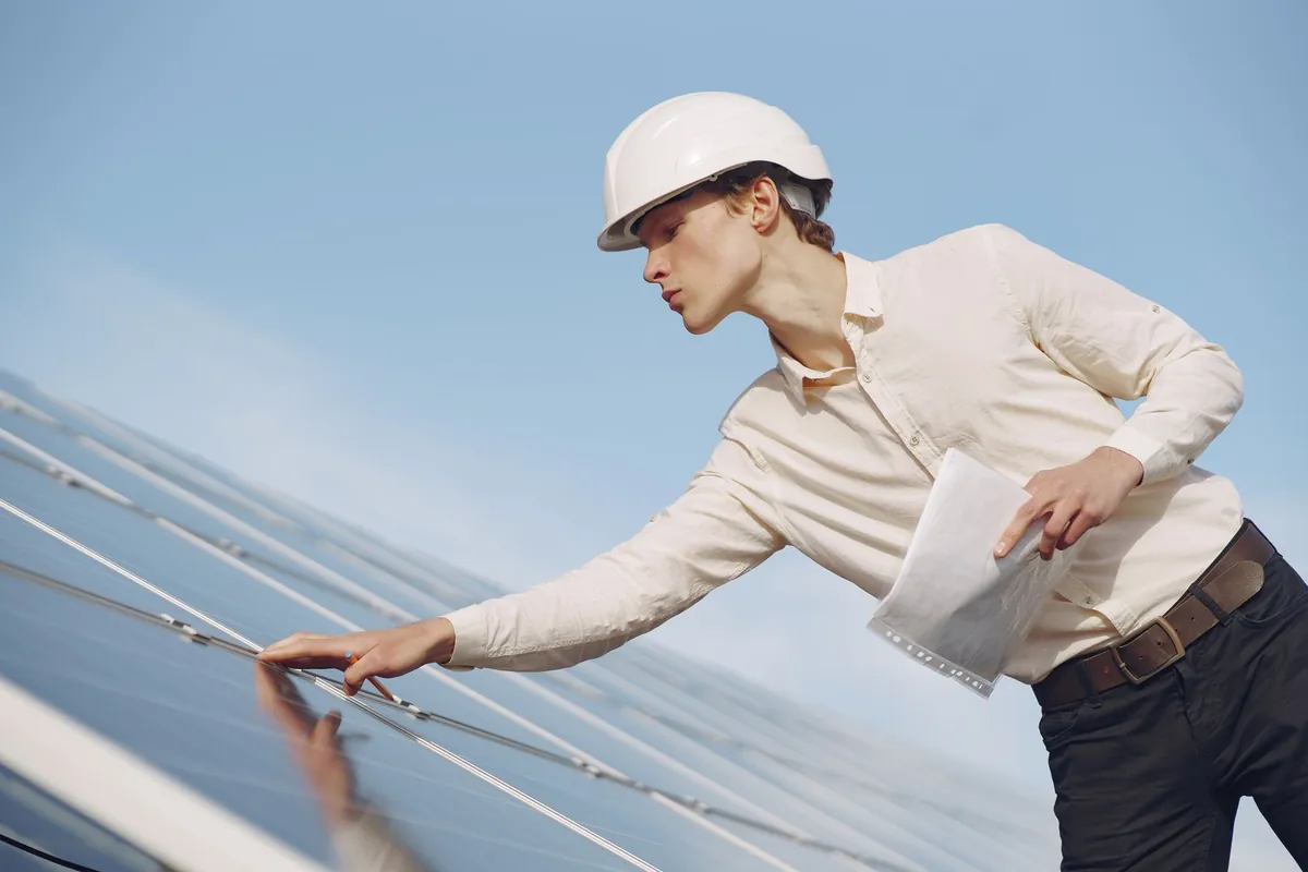 Relevé sur une installation photovoltaïque